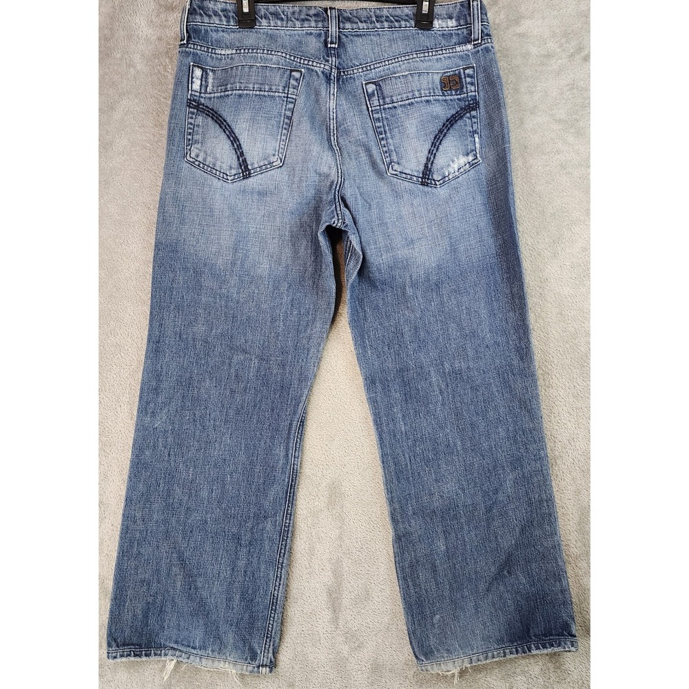 Joes Jeans Mens Size W36 L27 Blue Denim Rebel Fit Distressed Casual Outdoor
